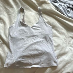 Lululemon align tank with bra.. 2 spots on the back